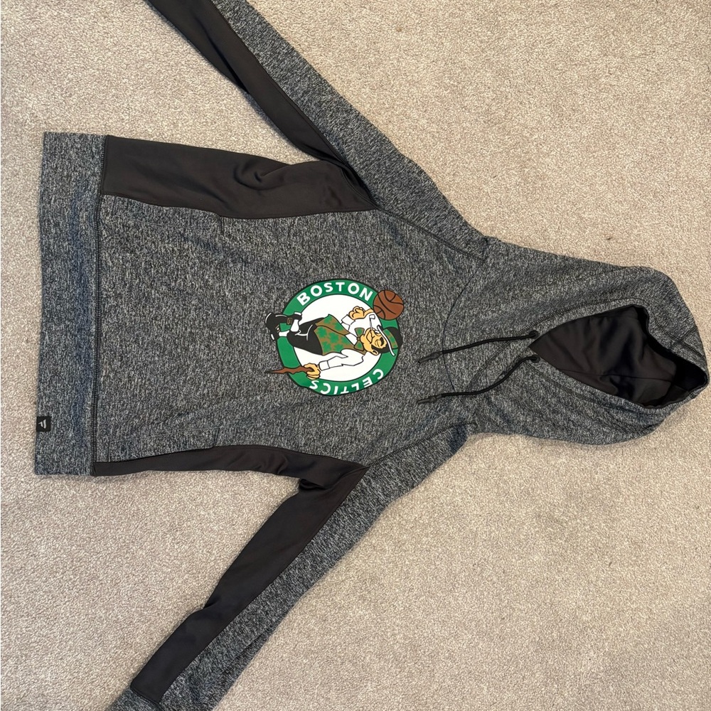 Boston Celtics Gray Hoodie